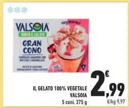 Conad Superstore IL GELATO 100% VEGETALE VALSOIA offerta
