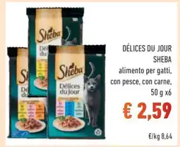 Conad Superstore DÉLICES DU JOUR SHEBA offerta