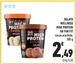 Conad Superstore GELATO WELLNESS HIGH PROTEIN GO FOR FIT offerta