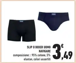 Conad Superstore SLIP O BOXER UOMO offerta