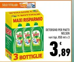 Conad Detersivo per piatti Nelsen offerta
