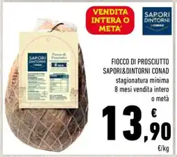 Conad FIOCCO DI PROSCIUTTO SAPORI&DINTORNI CONAD offerta
