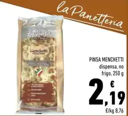Conad Pinsa Menchetti offerta