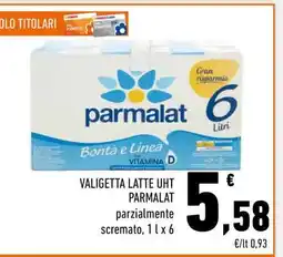 Conad VALIGETTA LATTE UHT PARMALAT offerta