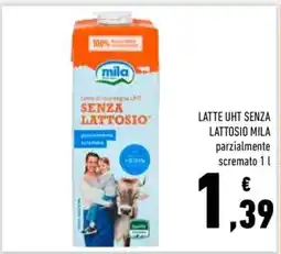 Conad LATTE UHT SENZA LATTOSIO MILA offerta