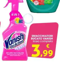 Conad SMACCHIATORI BUCATO VANISH offerta