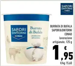 Conad Burrata di Bufala Sapori&Dintorni Conad offerta