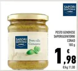 Conad PESTO GENOVESE SAPORI&DINTORNI CONAD offerta