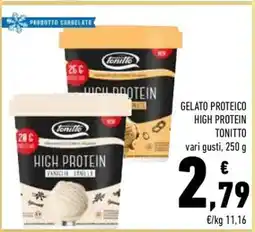 Conad GELATO PROTEICO HIGH PROTEIN TONITTO offerta