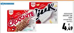 Conad STECCO GELATO CROCCANTE, LIUK ALGIDA offerta