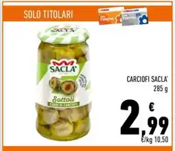 Conad CARCIOFI SACLA' offerta