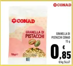 Conad GRANELLA DI PISTACCHI CONAD offerta