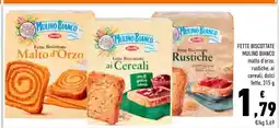 Conad Fette Biscottate Mulino Bianco offerta
