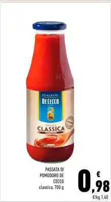 Conad PASSATA DI POMODORO DE CECCO offerta