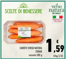 Conad CAROTE VERSO NATURA CONAD offerta