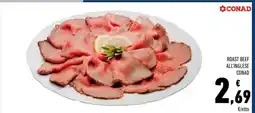 Conad ROAST BEEF ALL'INGLESE CONAD offerta