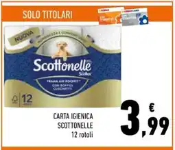 Conad Carta Igienica Scottonelle offerta