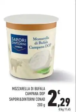 Conad Mozzarella Di Bufala Campana DOP offerta