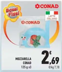 Conad Mozzarella CONAD offerta