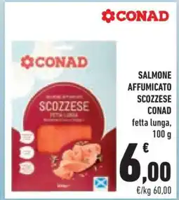 Conad SALMONE AFFUMICATO SCOZZESE CONAD offerta