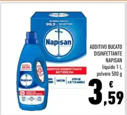 Conad ADDITIVO BUCATO DISINFETTANTE NAPISAN offerta