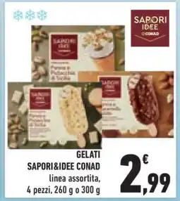 Conad GELATI SAPORI&IDEE CONAD offerta
