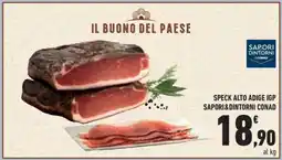 Conad Speck Alto Adige IGP offerta
