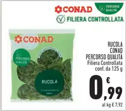 Conad Rucola Conad Percorso Qualità offerta
