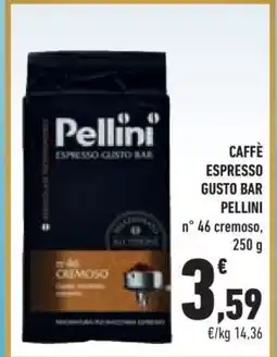 Conad CAFFÈ ESPRESSO GUSTO BAR PELLINI offerta
