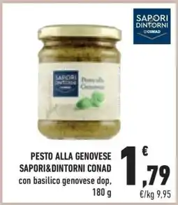 Conad Pesto alla Genovese Sapori&Dintorni Conad offerta