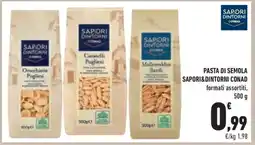 Conad Pasta di Semola Sapori&Dintorni Conad offerta