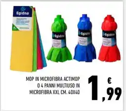 Mop in microfibra Actimop