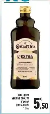 Conad Olio Extra Vergine di Oliva L'Extra Costa d'Oro offerta