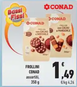 Conad FROLLINI CONAD assortiti offerta