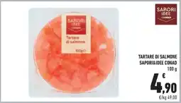Conad Tartare di Salmone Sapori&Idee Conad offerta