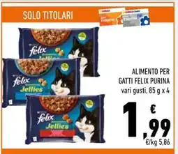 Conad ALIMENTO PER GATTI FELIX PURINA offerta