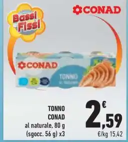 Conad TONNO CONAD offerta