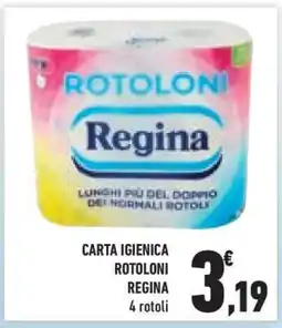 Conad Carta Igienica Rotoloni Regina offerta