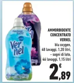 Conad Ammorbidente Concentrato Vernel offerta