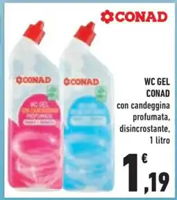 Conad WC GEL CONAD offerta