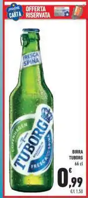 Conad Birra Tuborg offerta