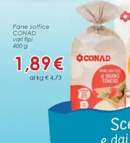 Conad PANE SOFFICE CONAD offerta