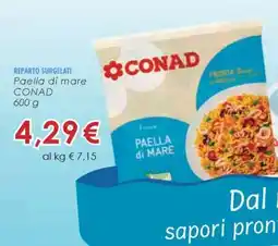 Conad PAELLA DI MARE CONAD offerta