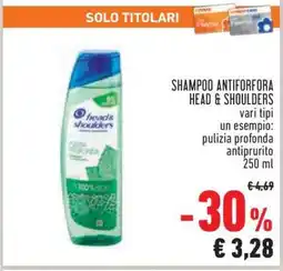 Conad SHAMPOO ANTIFORFORA HEAD & SHOULDERS offerta