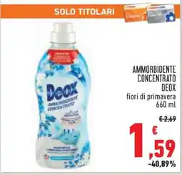 Conad AMMORBIDENTE CONCENTRATO DEOX offerta