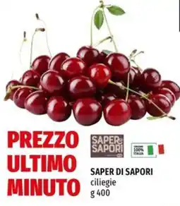 Emi Supermercati SAPER DI SAPORI ciliegie offerta