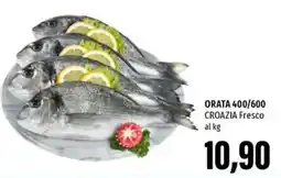 Emi Supermercati ORATA 400/600 CROAZIA Fresco offerta