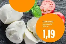 Emi Supermercati COLFIORITO mozzarella offerta
