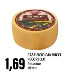Emi Supermercati CASEIFICIO PANNUCCI PECORELLO Pecorino all'etto offerta