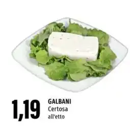 Emi Supermercati GALBANI Certosa all'etto offerta